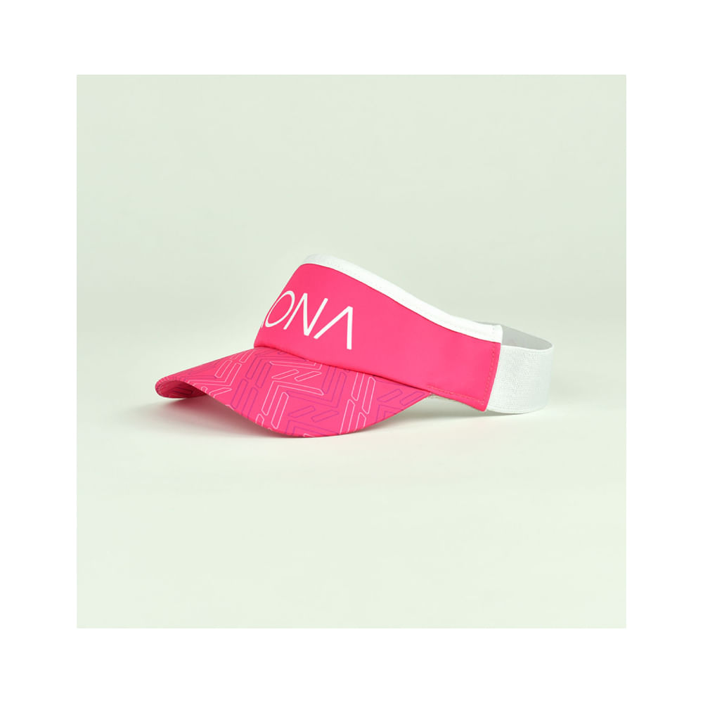 Viseira Beach Tennis Kona Team 25 Rocket Rosa - Proteção UV - 2