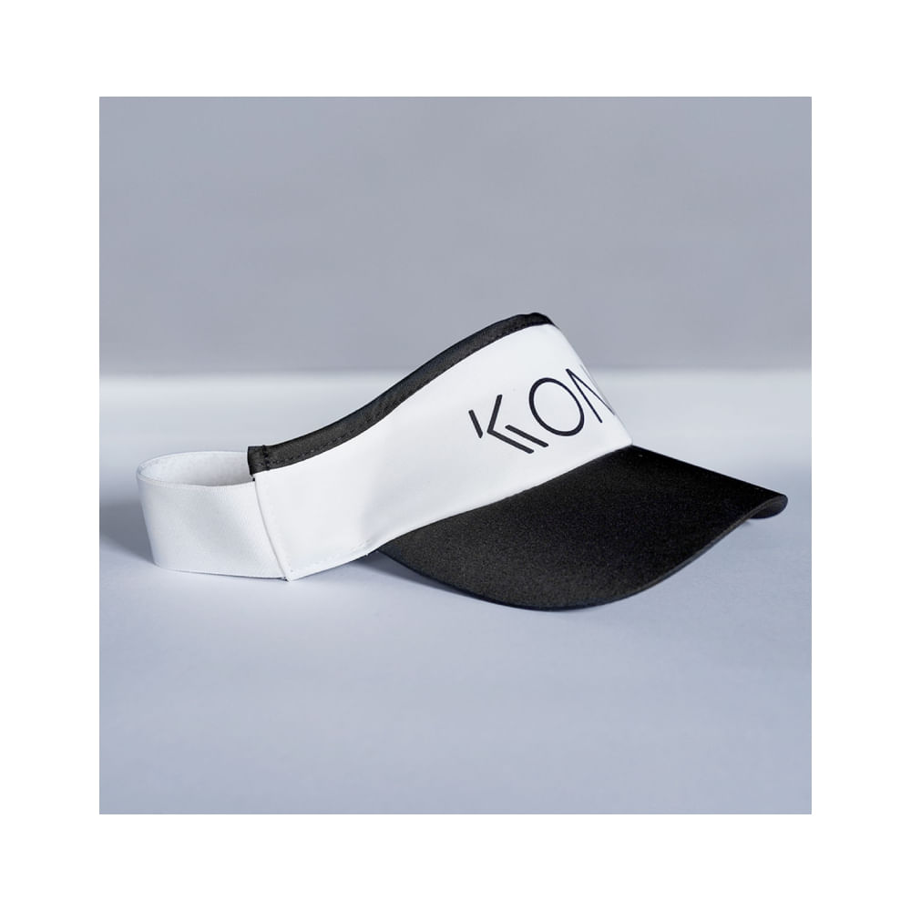 Viseira Beach Tennis Kona Thunder White - Proteção UV - 1