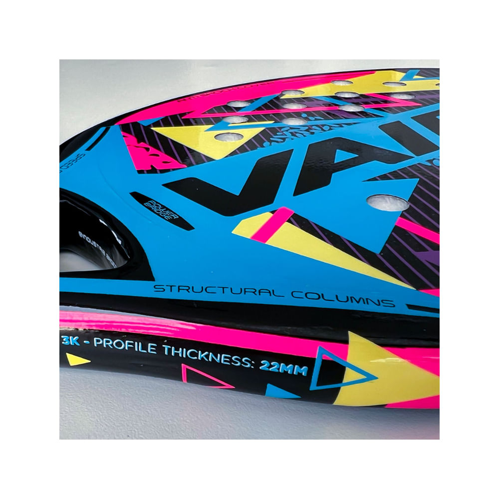 Raquete Beach Tennis Vairo Abstract Carbono 3K - 1