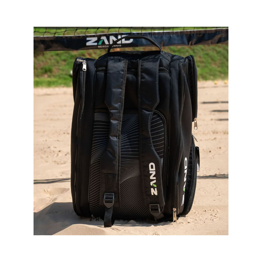 Raqueteira Beach Tennis Zand Grande Preto - 1