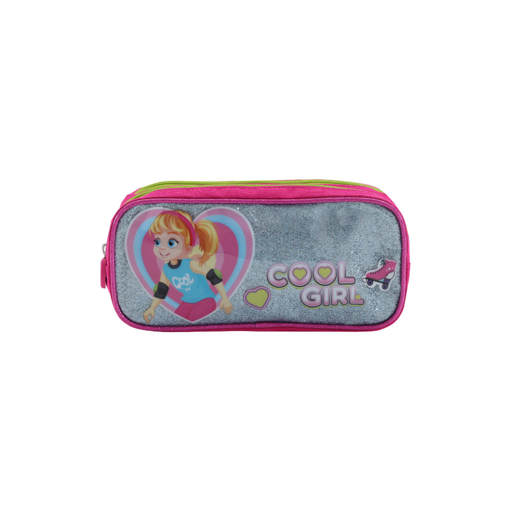 Kit Mochilete Lancheira Estojo Garota Legal - 4