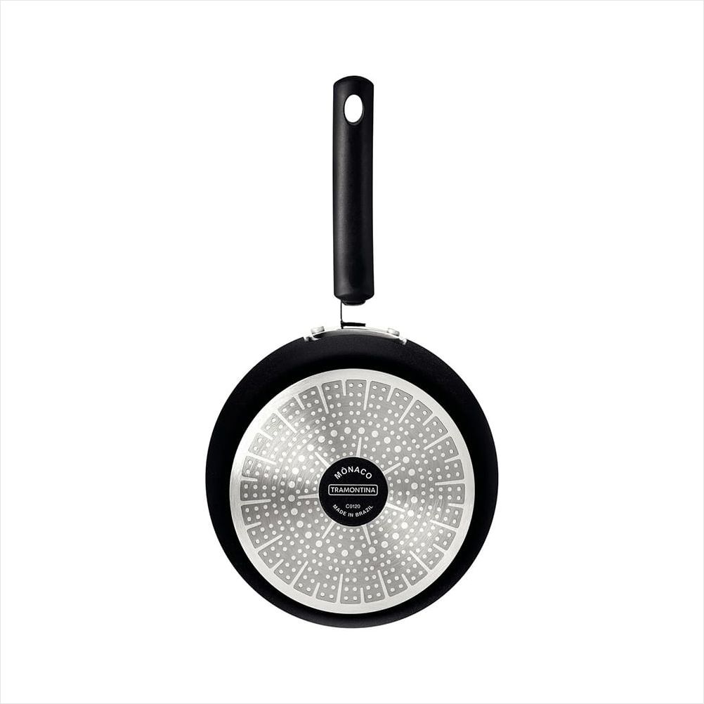 Panela Alum 18Cm Monaço Ind Preta - 3