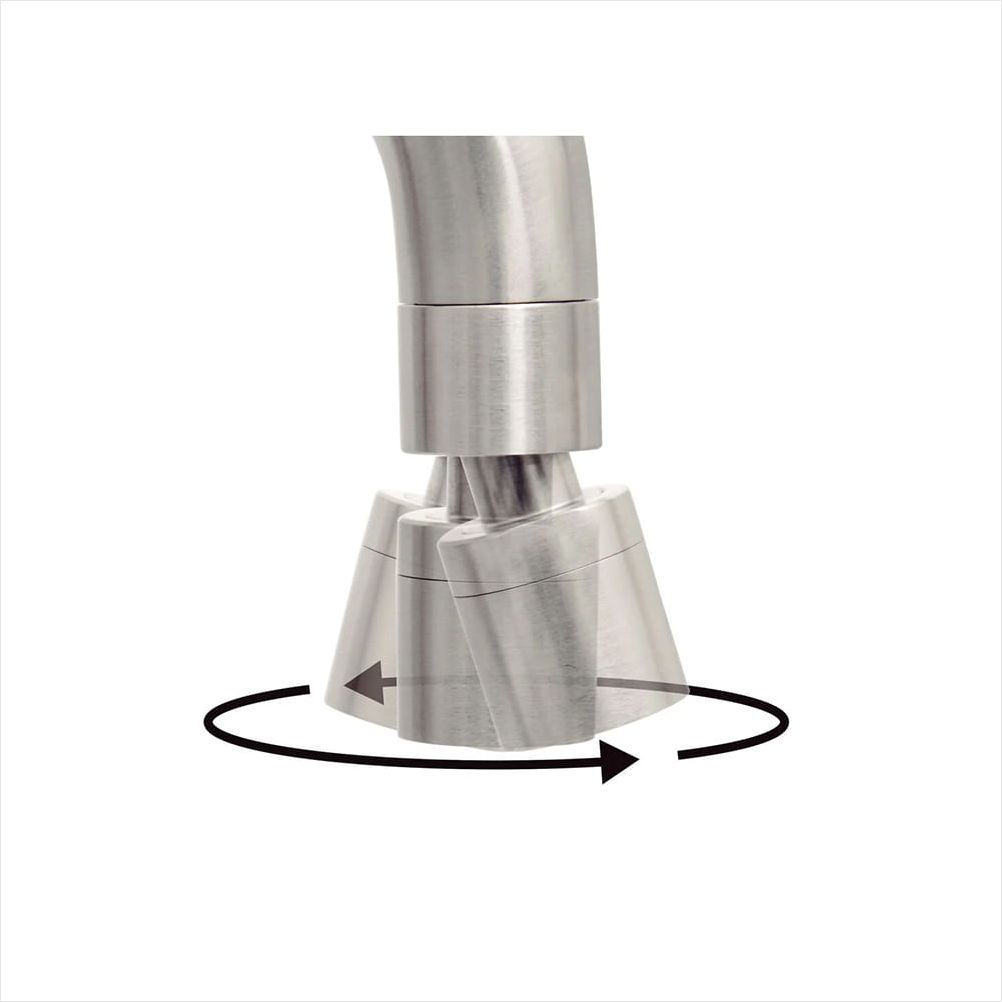 Misturador Inox Mono Angolare - 1