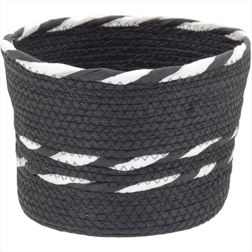 Cesta Fibra Preto 3 Peças Sawalli - 1
