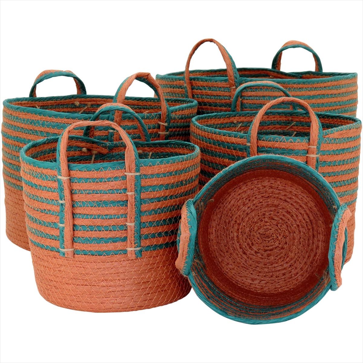 Cesta Fibra Color 5Peças 26x35x35x2190 GS - 6