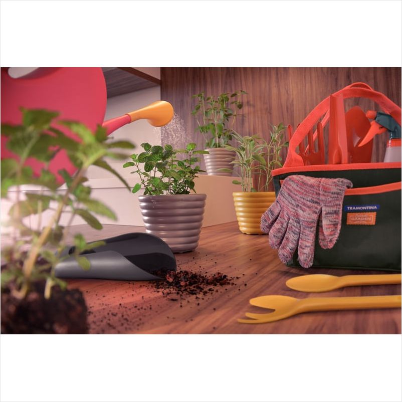 Regador Para Jardim 7 Litros Rosa Tramontina - 1