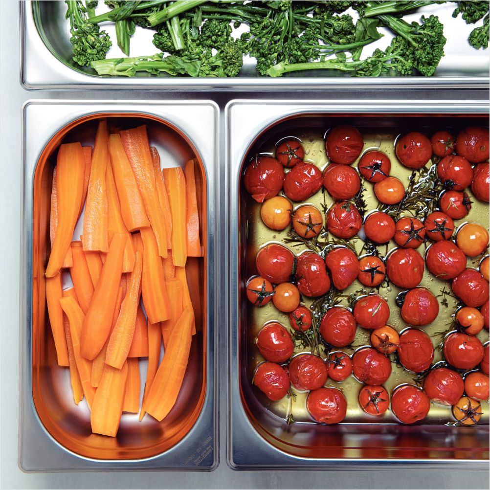 Cuba Tramontina GN 1/1 em Aço Inox sem Alças Profundidade 40 mm - Aço 304 - 1