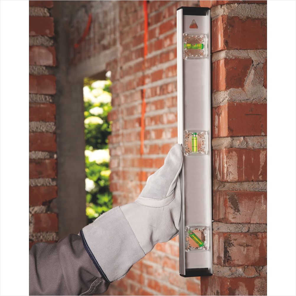 Nível 18 Tramontina MASTER em Alumínio Anodizado com Três Ampolas - 1