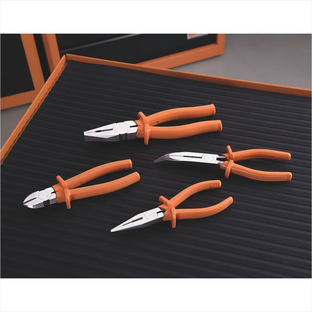 Alicate Meia Cana - Bico Longo Reto Isolado 1.000 V 8 Tramontina PRO - 1