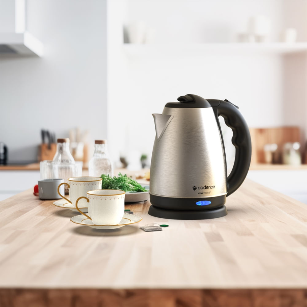 Chaleira Elétrica Cadence Inox Modelo CEL821 127V - 5