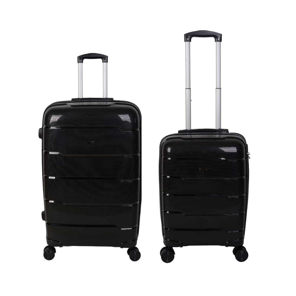 Jogo de Malas PP Bali P/M Preto - 4