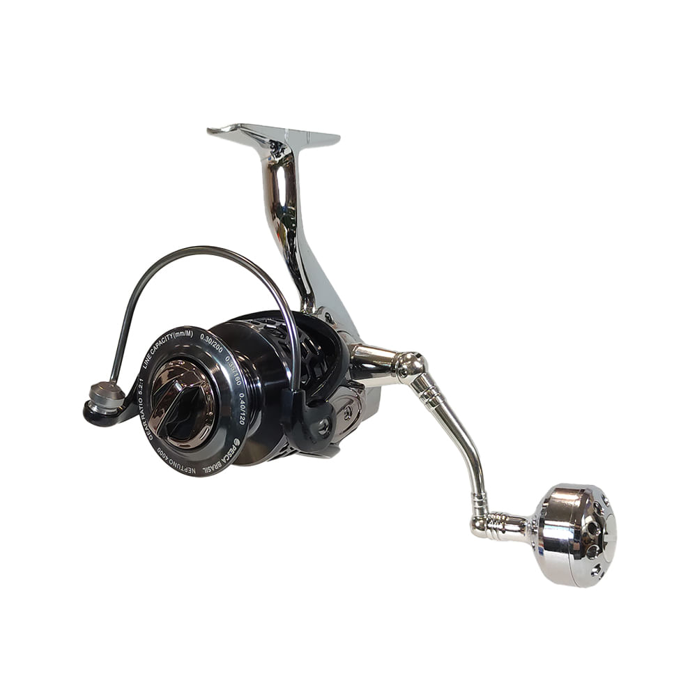 Molinete Neptuno 4000 Rolamento 7+1 1 Unidade Pb Collection - 4