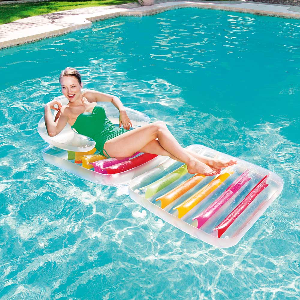 Poltrona Fashion Dobrável Confortável Azteq Bestway - 1