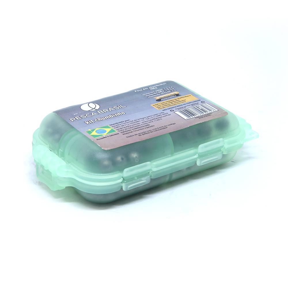 Kit Chumbinho De Pesca Eficácia 200G Pesca Brasil - 1
