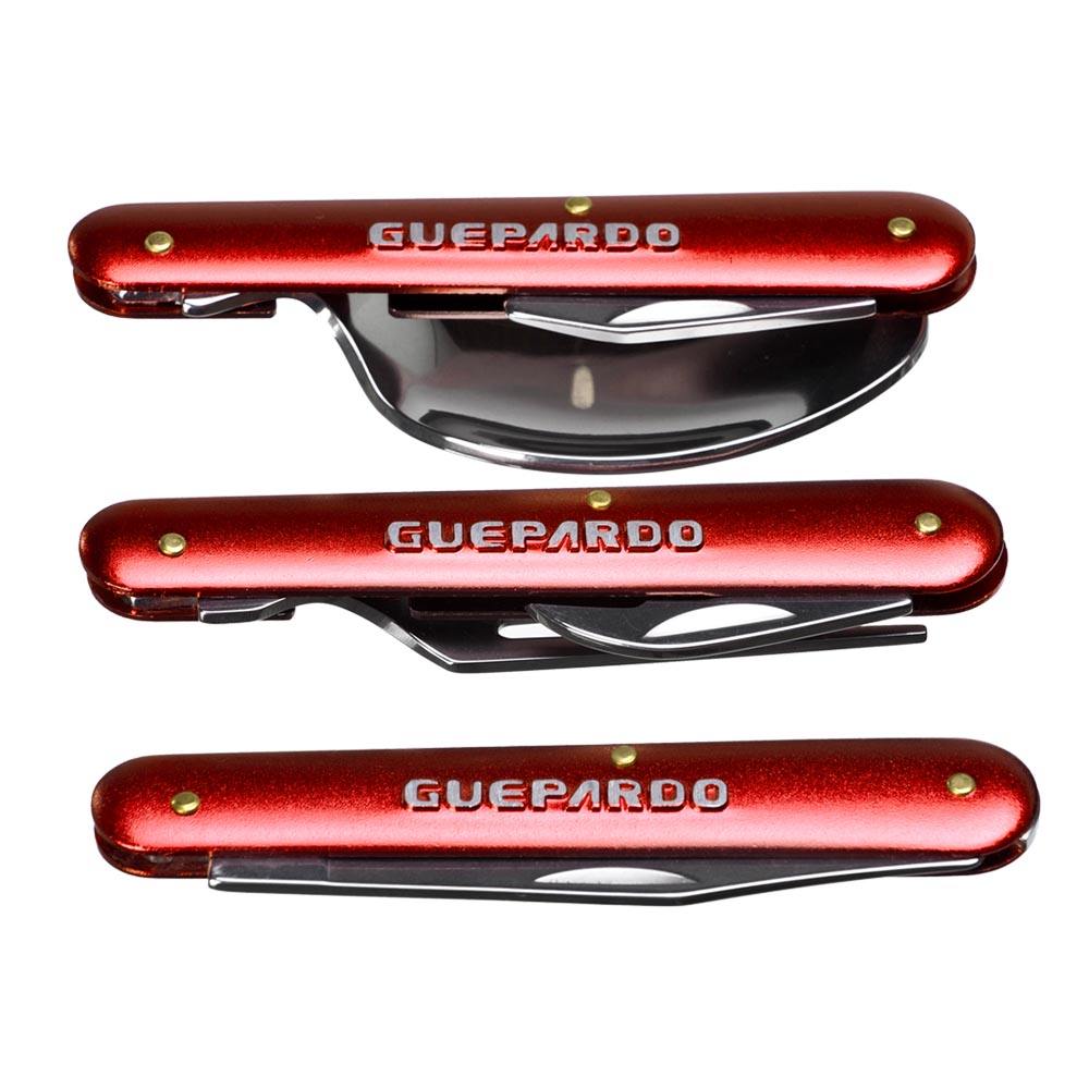 Conjunto Talheres Prático Trekker Guepardo - 2