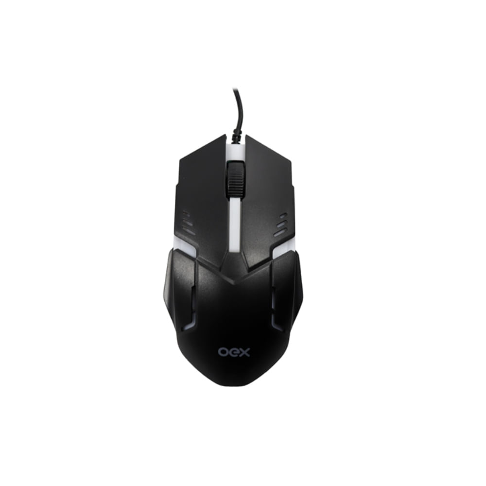 Mouse Rainbow MS303 Preto - Iluminação RGB e Conforto - 1