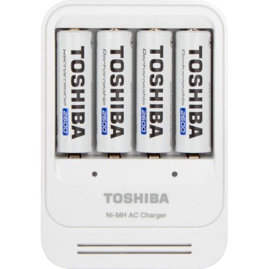 Carregador de Pilhas TNHC-6GAE4 CB (Com4 Pilhas AA 2600mAh) Toshiba - 2