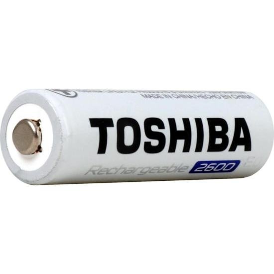 Pilha Recarregável AA 1,2v 2600mAh TNH6GAE (Com4 Pilhas) Toshiba - 4
