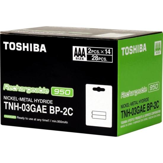 Pilha Recarregável AAA 1,2v 950mAh TNH03GAE (Com2 Pilhas) Toshiba - 7