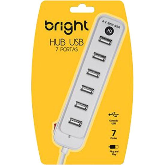 Hub 7 Portas Bright Branco - 3