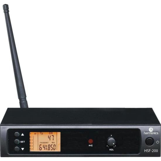 Microfone Sem Fio Harmonics HSF-200 Simples - 1
