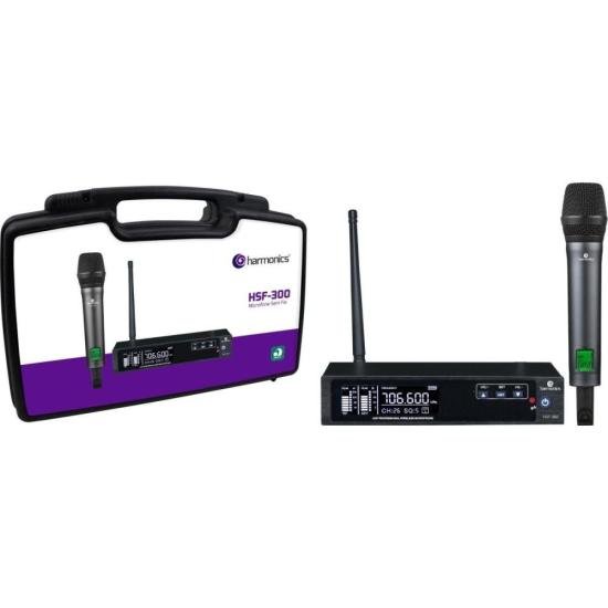 Microfone Sem Fio Harmonics HSF-300 Simples - 3