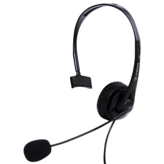 Headset Office Fortrek FK 731A USB Preto - 2