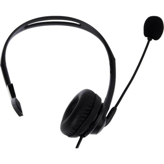 Headset Office Fortrek FK 731A USB Preto - 3