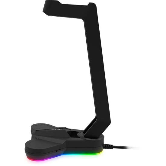 Suporte Para Headset Fortrek Vickers RGB Preto - 2