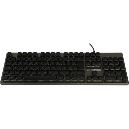 Kit Teclado e Mouse Gamer Fortrek Ranger Rainbow RGB Grafite - 12