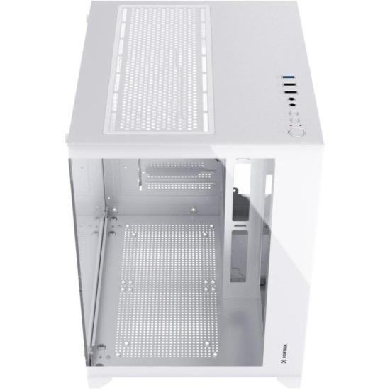 Gabinete Gamer Fortrek Clarity Branco Lateral Vidro - 8