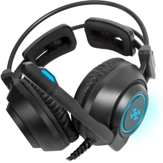 Headset Gamer Fortrek Vickers P2 + USB RGB Preto - 1