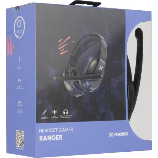 Headset Gamer Fortrek Ranger P3 Preto - 4