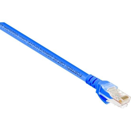 Cabo de Rede Patch Cord Cat5e Fortrek FKCAT5E 2,5m Internet Azul - 1