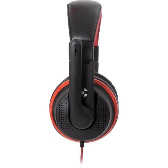 Headset Gamer Fortrek Spider Black P3 Preto/Vermelho - 4