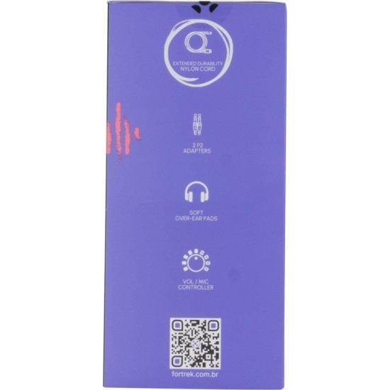 Headset Gamer Fortrek Spider Black P3 Preto/Vermelho - 8