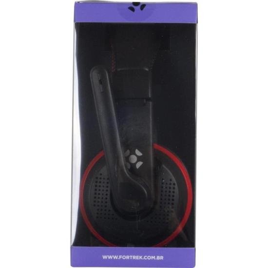 Headset Gamer Fortrek Spider Black P3 Preto/Vermelho - 11
