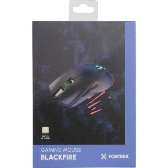 Mouse Gamer Fortrek Blackfire RGB - 2