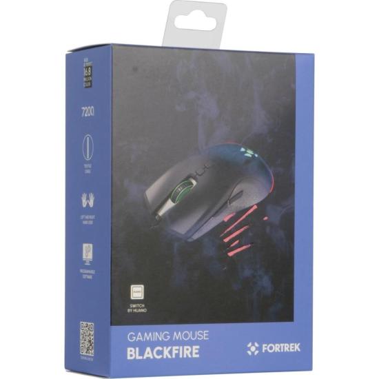Mouse Gamer Fortrek Blackfire RGB - 3