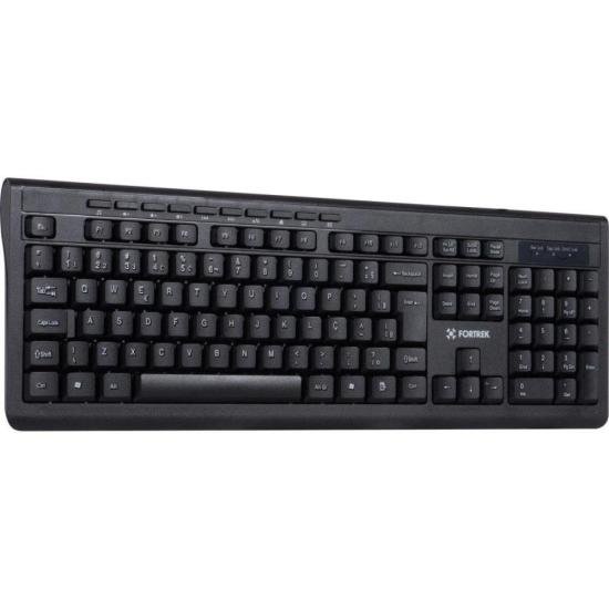 Teclado Multimídia Fortrek MKL-101 Preto FK 424K - 1