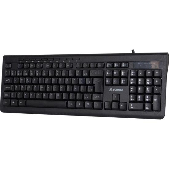 Teclado Multimídia Fortrek MKL-101 Preto FK 424K - 2