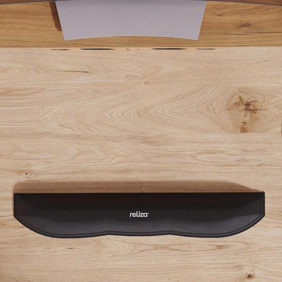 Apoio Ergonômico Para Digitação Preto Reliza - 4