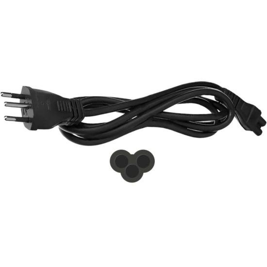 Cabo de Força Para Notebook 1,2M Preto Megatron - 1