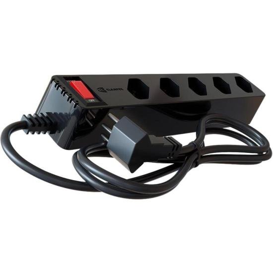 Filtro de Linha Com Proteção DPS 3P Energia 5 Clamper Preto - 4