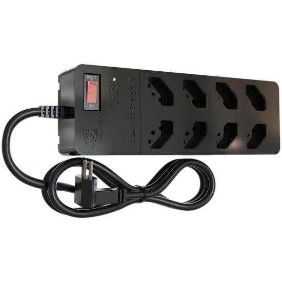 Filtro de Linha Com Proteção DPS 3P Energia 8 Clamper Preto - 1