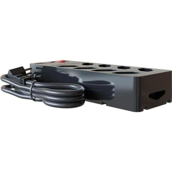 Filtro de Linha Com Proteção DPS 3P Energia 8 Clamper Preto - 4