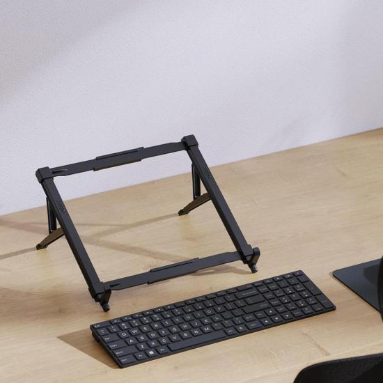 Suporte Para Notebook ABS Preto Reliza - 2