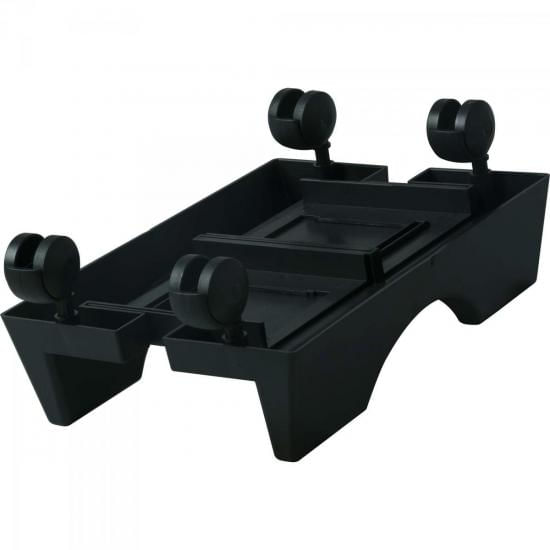 Suporte Para Gabinete Com Rodinhas Preto Masticmol - 1