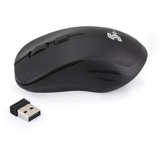 Mouse Sem Fio MW-500 Preto 5+ - 3