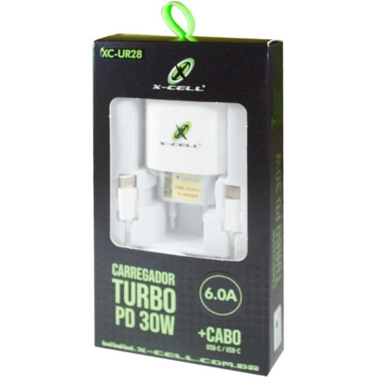Carregador Turbo Com Cabo USB-C XC-UR28 Flex - 2